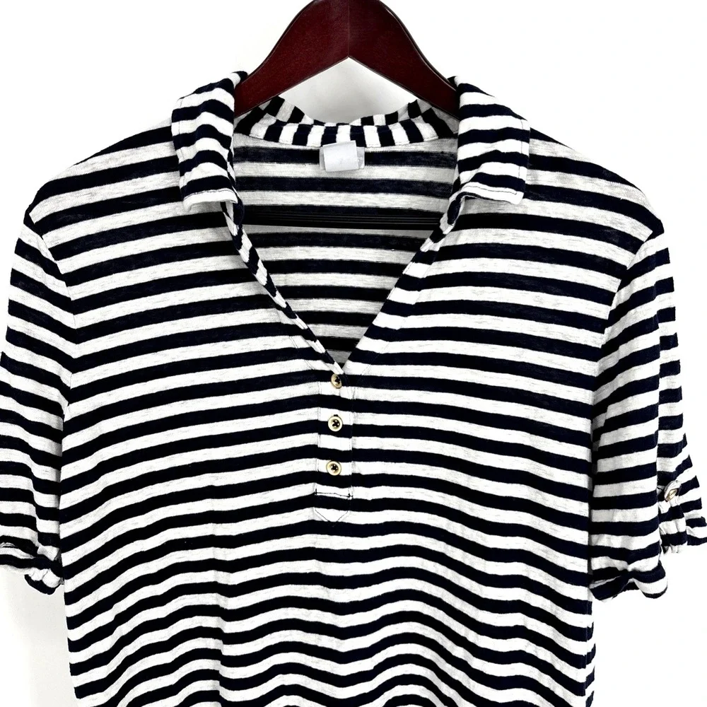 Chicos linen top